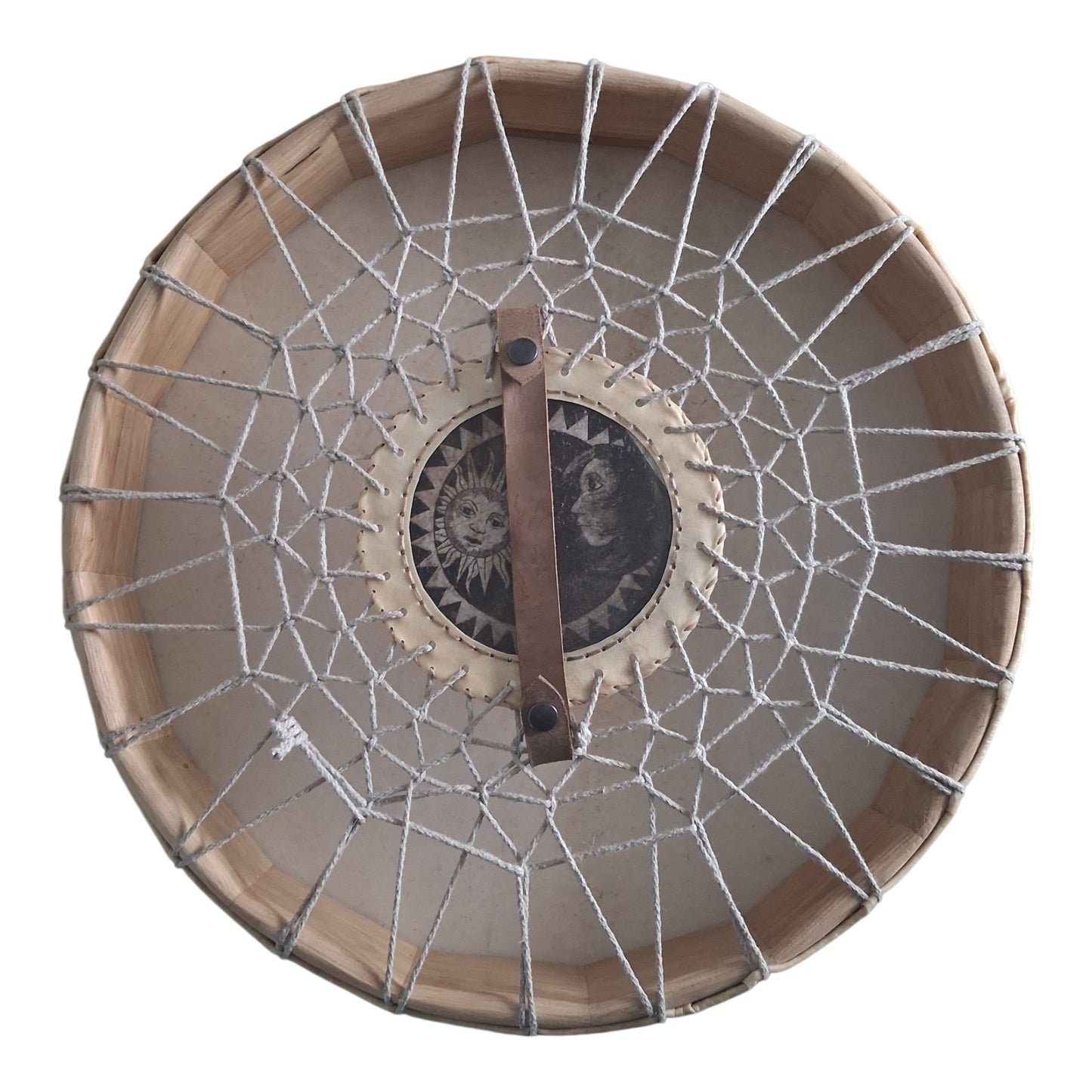 Tambour artisanal peau de Bouc 50cm — Tambours Sacrés