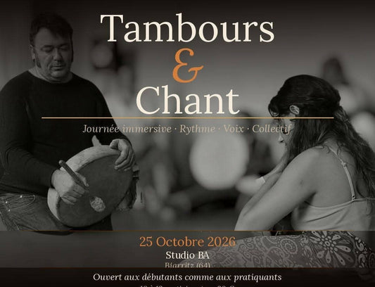 Tambours & Chant — Studio BA (25 Octobre)