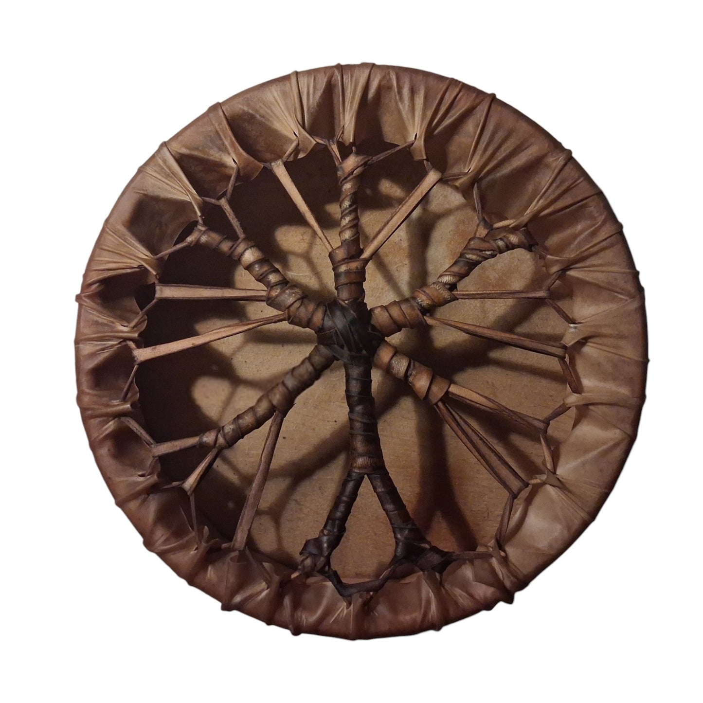 Tambour Chamanique Pyrénéen en peau de poulain 35 cm