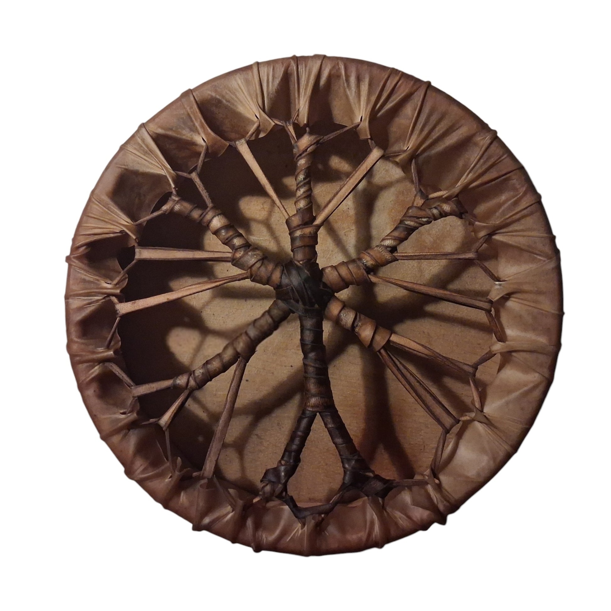 Tambour Chamanique Pyrénéen en peau de poulain 35 cm