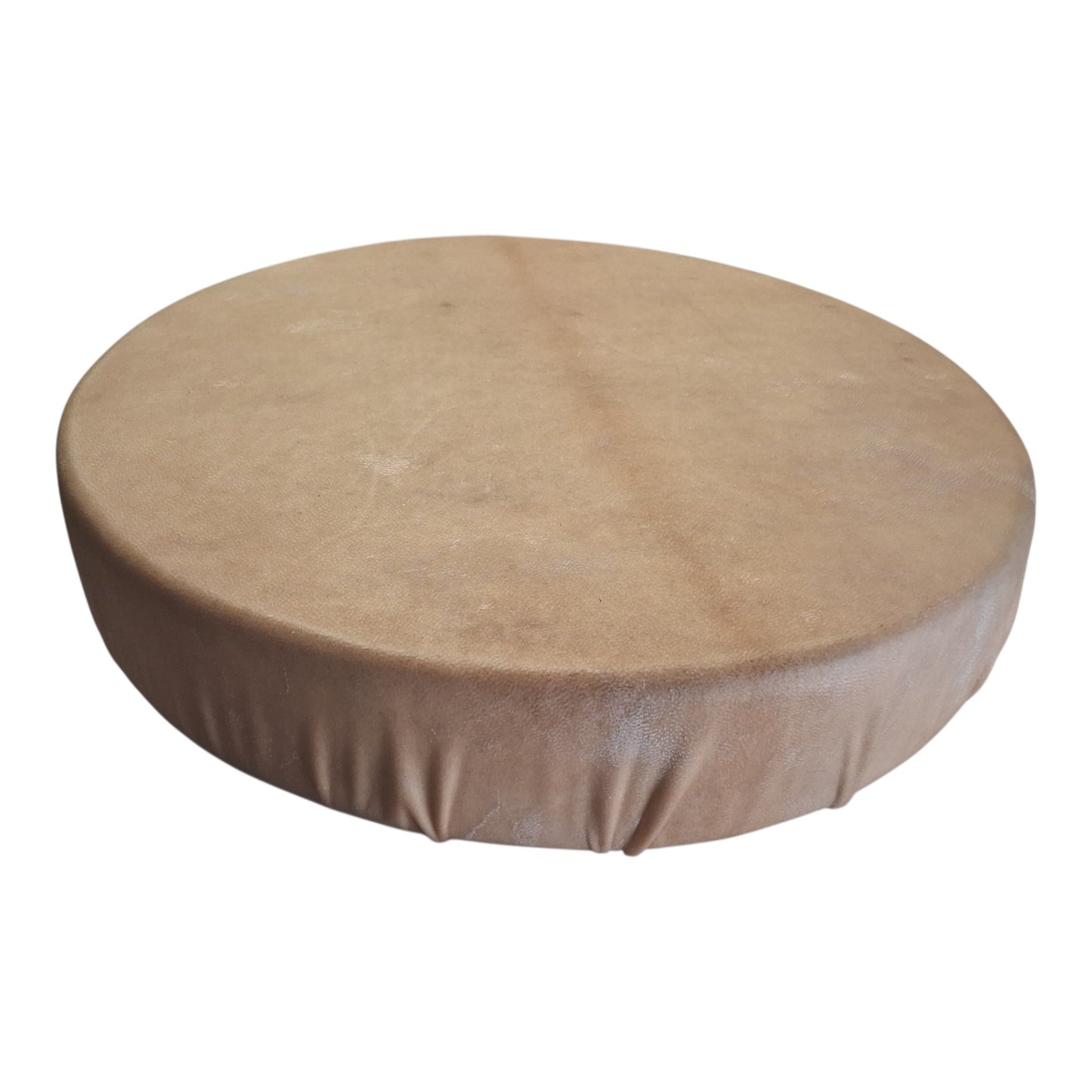 Tambour artisanal peau de Bouc 42cm — Cadre multi-essences