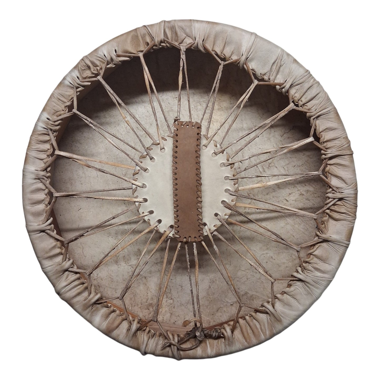 Tambour Pyrénéen peau de Cheval 42cm — Cadre multi-essences