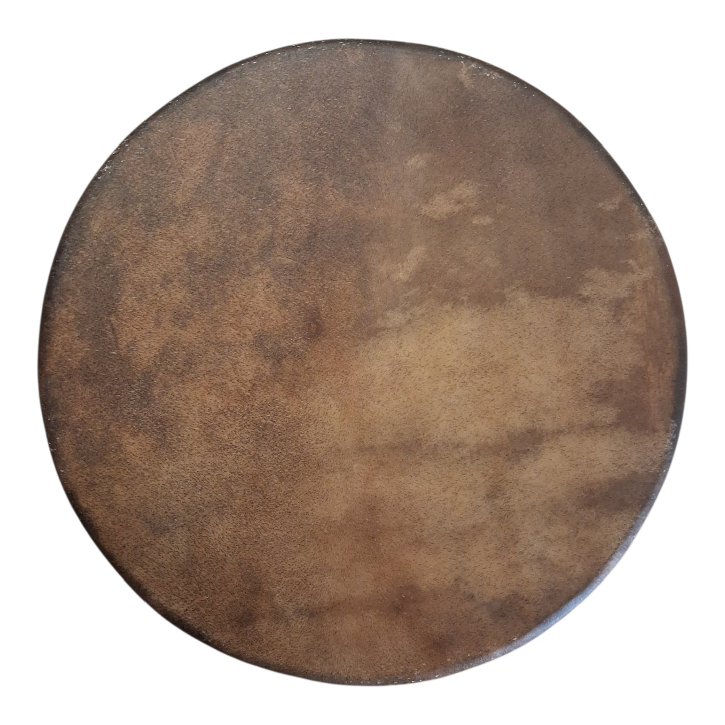 Tambour artisanal peau de Bison 38cm — Mandala 1