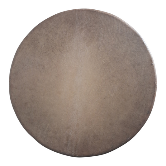 Tambour chamanique artisanal peau de poulain 42cm poignée en étoile - Tambours Sacrés Pays Basque