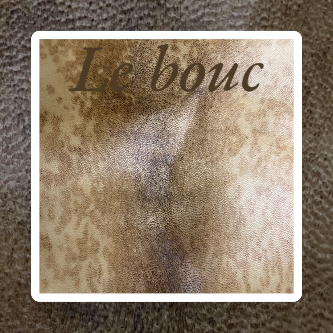 Peau de bouc pour tambour chamanique artisanal pyrénéen - Tambours Sacrés Pays Basque