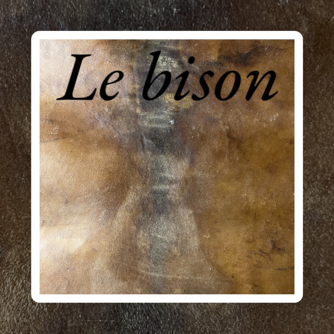 Peau de bison pour tambour chamanique artisanal pyrénéen - Tambours Sacrés Pays Basque