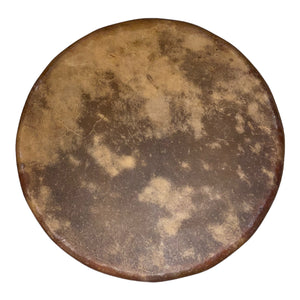 « Tambour Pyrénéen » en peau de Taureau de 38cm