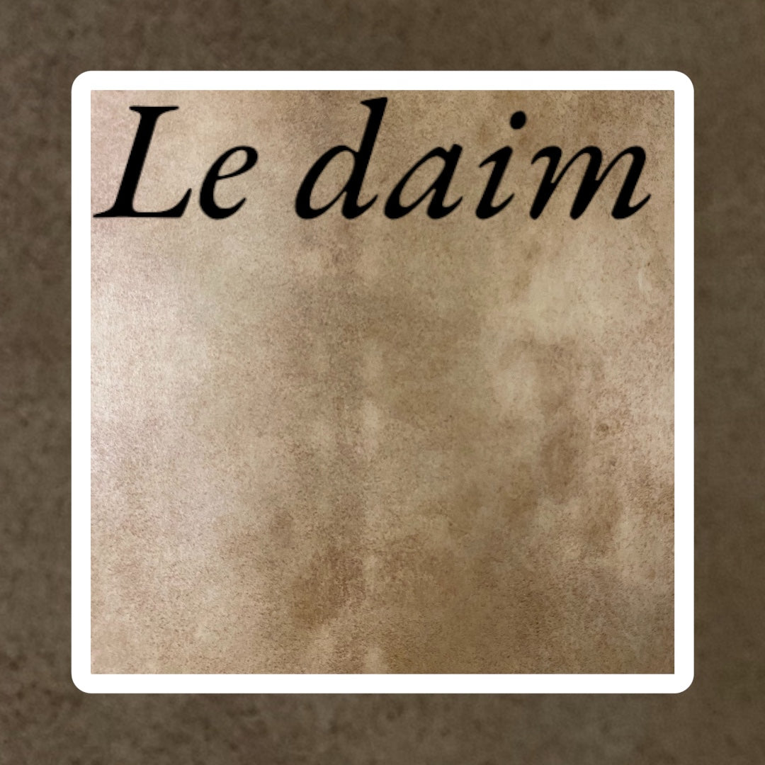 Peau de daim pour tambour chamanique artisanal pyrénéen - Tambours Sacrés Pays Basque